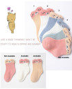 Cotton 0-6 Months Baby Socks Age Set of 5 Pairs